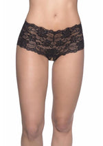 Load image into Gallery viewer, Oh LA LA Cheri Good Night Kiss Panty - Black - Large/XLarge
