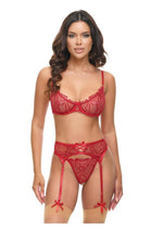 Load image into Gallery viewer, Oh LA LA Cheri Mariah - Red - XLarge - 3 Piece/Set
