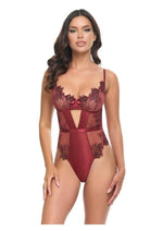 Load image into Gallery viewer, Oh LA LA Cheri Nina Teddy - Red - Medium
