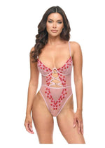 Load image into Gallery viewer, Oh LA LA Cheri Sweety Teddy - Pink - Medium

