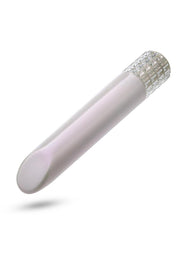 Oh My Gem Bold Rechargeable Bullet Vibrator - Diamond/Silver