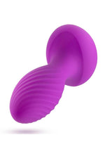 Load image into Gallery viewer, Oh My Gem Charm Rechargeable Silicone Anal Plug - Amethyst