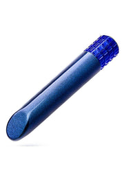 Oh My Gem Mystery Rechargeable Bullet Vibrator - Blue/Sapphire