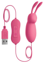 Load image into Gallery viewer, Omg! Bullets #Cute USB-Powered Silicone Vibrating Bullet - Pink
