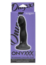 Load image into Gallery viewer, Onyxxx Rechargeable Contoured Silicone Probe - Black