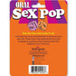 Oral Sex Pop Dice Game