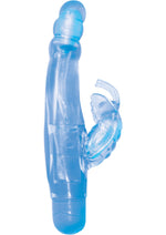 Load image into Gallery viewer, Orgasmic Gels Light Up Sensuous Butterfly Vibrator - Blue
