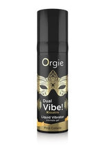 Load image into Gallery viewer, Orgie Dual Vibe Kissable Liquid Vibrator Gel - Pina Colada
