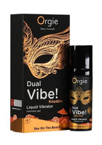Load image into Gallery viewer, Orgie Dual Vibe Kissable Liquid Vibrator Gel - Sex On The Beach
