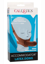 Load image into Gallery viewer, Original Accommodator Latex Dong - Caramel
