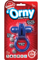 Load image into Gallery viewer, Orny Reusable Vibe Ring Latex Free Waterproof Cock Ring - Blue
