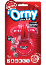 Load image into Gallery viewer, Orny Reusable Vibe Ring Latex Free Waterproof Cock Ring - Red
