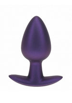 Load image into Gallery viewer, Ouch! Anal Plug Silicone - Medium - Metallic - Purple - Medium