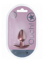 Load image into Gallery viewer, Ouch! Anal Plug Silicone - Rose Gold - Small