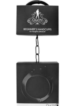 Load image into Gallery viewer, Ouch! Beginner&#39;s Handcuffs - Black/Metal

