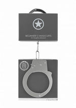 Load image into Gallery viewer, Ouch! Beginners Handcuffs - Metal/Silver
