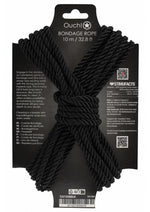 Load image into Gallery viewer, Ouch Bondage Rope 10 Meter Nylon - Black