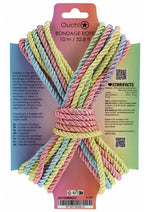 Load image into Gallery viewer, Ouch Bondage Rope 10 Meter Nylon - Multicolor/Pastel