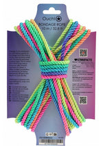 Load image into Gallery viewer, Ouch Bondage Rope 10 Meter Nylon - Multicolor
