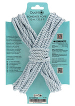 Load image into Gallery viewer, Ouch! Bondage Rope 10 Meter Nylon - Blue/Powder Blue