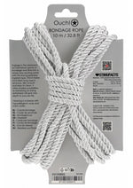 Load image into Gallery viewer, Ouch Bondage Rope 10 Meter Nylon - Silver