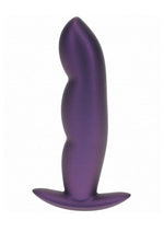 Load image into Gallery viewer, Ouch! Finger Anal Plug Silicone - Metallic - Purple