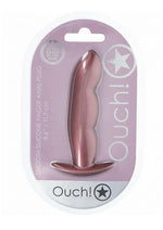 Load image into Gallery viewer, Ouch! Finger Anal Plug Silicone - Rose Gold