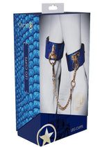 Load image into Gallery viewer, Ouch! Florence Collection Leg Cuffs - Blue