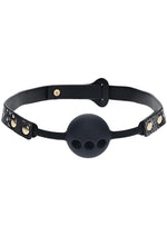 Load image into Gallery viewer, Ouch! Florence Collection Silicone Ball Gag - Black