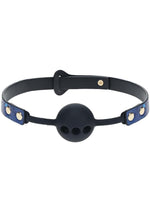 Load image into Gallery viewer, Ouch! Florence Collection Silicone Ball Gag - Blue