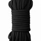 Ouch! Japanese Nylon Rope - Black - 10 Meters/32.8 Feet