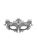 Load image into Gallery viewer, Ouch! Lace Eye-Mask - Black - Queen

