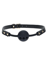 Load image into Gallery viewer, Ouch! London Collection Silicone Ball Gag - Black
