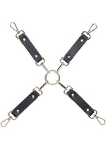 Load image into Gallery viewer, Ouch! Milan Collection Hogtie Connectors - Black/Red