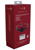 Load image into Gallery viewer, Ouch! Milan Collection Silicone Ball Gag
