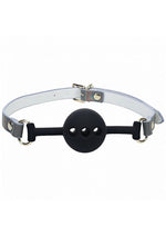 Load image into Gallery viewer, Ouch! Paris Collection Silicone Ball Gag - Black