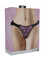 Load image into Gallery viewer, Ouch! Strap-On Harness- Metallic - Rose Gold