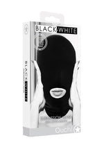 Load image into Gallery viewer, Ouch! Submission Mask with Open Mouth - Black
