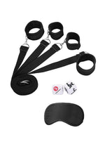 Load image into Gallery viewer, Ouch! Under The Bed Binding Restraint Kit - Black