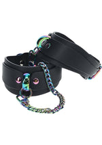 Load image into Gallery viewer, Ouch! Venice Collection Leg Cuffs - Black