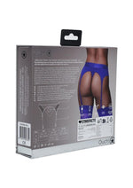 Load image into Gallery viewer, Ouch! Vibrating Strap-On Thong Rechargeable