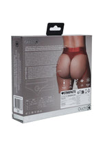 Load image into Gallery viewer, Ouch! Vibrating Strap-On Thong Rechargeable