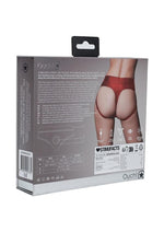 Load image into Gallery viewer, Ouch! Vibrating Strap-On Thong Rechargeable