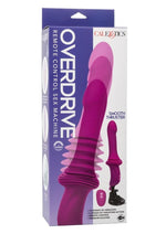 Load image into Gallery viewer, Overdrive Remote Control Rechargeable Silicone Sex Machine Smooth Thruster - Pink