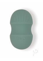 Load image into Gallery viewer, OVO Earth Mojave Mini Rechargeable Silicone Vibrator - Green
