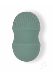 OVO Earth Mojave Mini Rechargeable Silicone Vibrator - Green