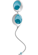 Load image into Gallery viewer, OVO L1 Silicone Love Balls Waterproof - Blue/Light Blue/White