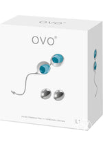 Load image into Gallery viewer, OVO L1 Silicone Love Balls Waterproof - Blue/Light Blue/White