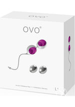 Load image into Gallery viewer, OVO L1 Silicone Love Balls Waterproof - Light Violet/Pink/White