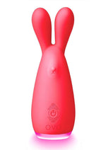 Load image into Gallery viewer, OVO Ner Clitoral Silicone Rechargeable Vibrator - Orange/Red
